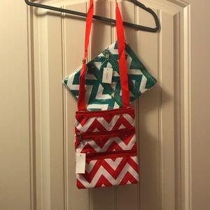Small cross body purse
